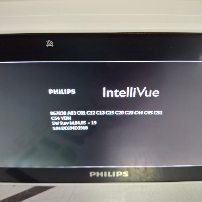 Philips IntelliVue X3 - Oximax Nellcor SpO2 Transport Patient Monitor