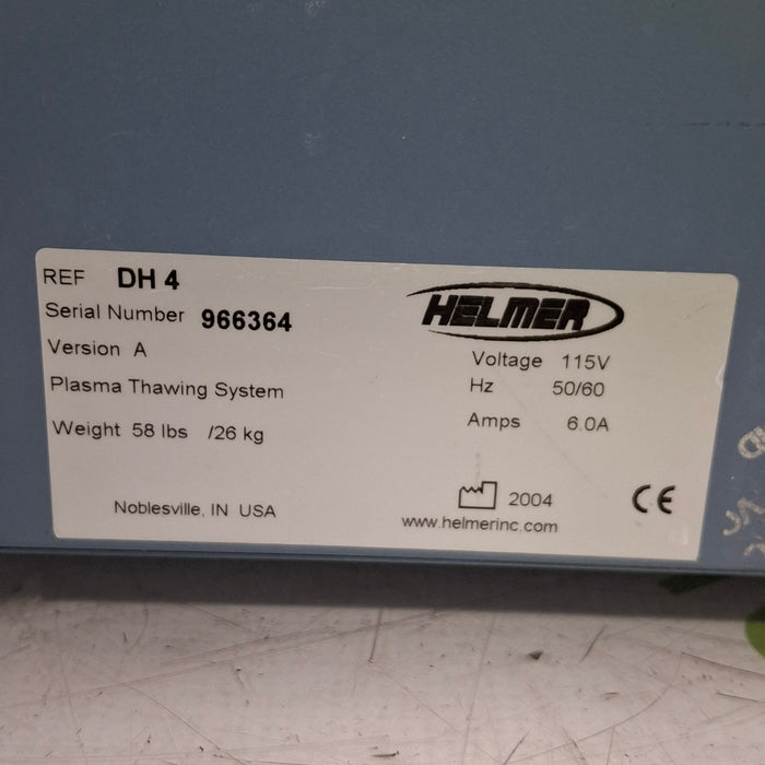 Helmer Inc DH 4 Plasma Thawer