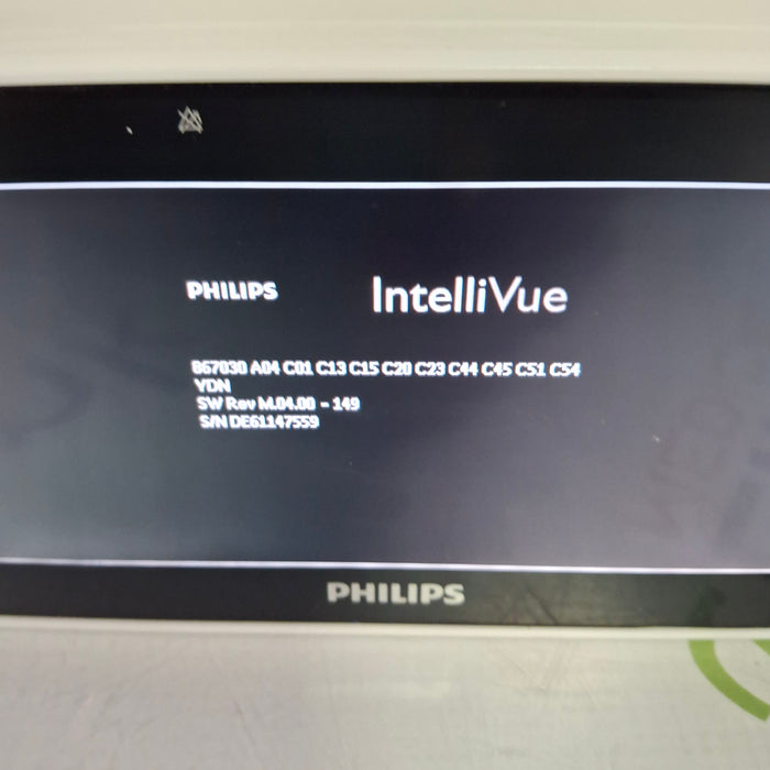 Philips IntelliVue X3 - Fast Nellcor SpO2 Transport Patient Monitor