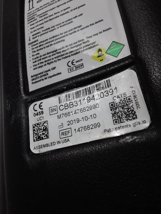 AirSep Corp Caire / Chart Industries Hi Flow Stroller Oxygen Machine