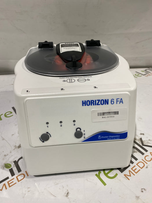Drucker Diagnostics Horizon 6 Flex FA Centrifuge