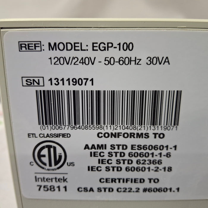 Byrne Medical, Inc. EGP-100 Endogator Endoscopy Irrigation Pump