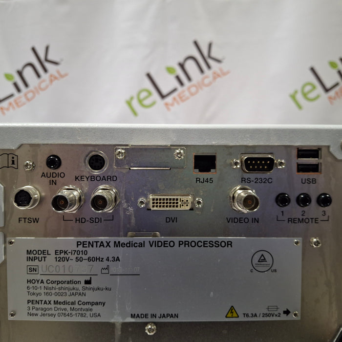 Pentax Medical EPK-i7010 Video Endoscopy System