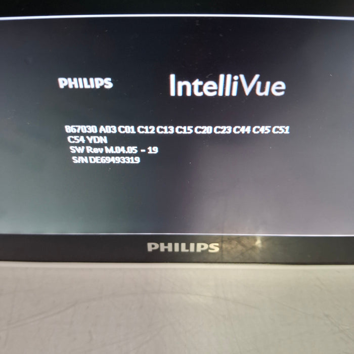 Philips IntelliVue X3 - Oximax Nellcor SpO2 Transport Patient Monitor