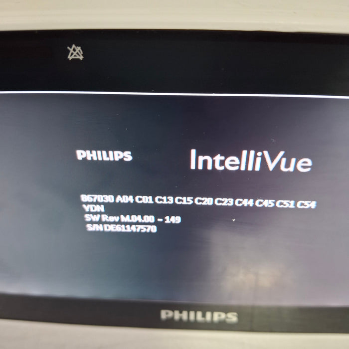 Philips IntelliVue X3 - Oximax Nellcor SpO2 Transport Patient Monitor