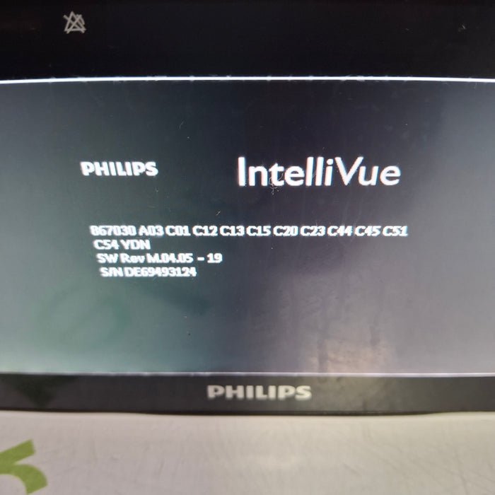 Philips IntelliVue X3 - Oximax Nellcor SpO2 Transport Patient Monitor