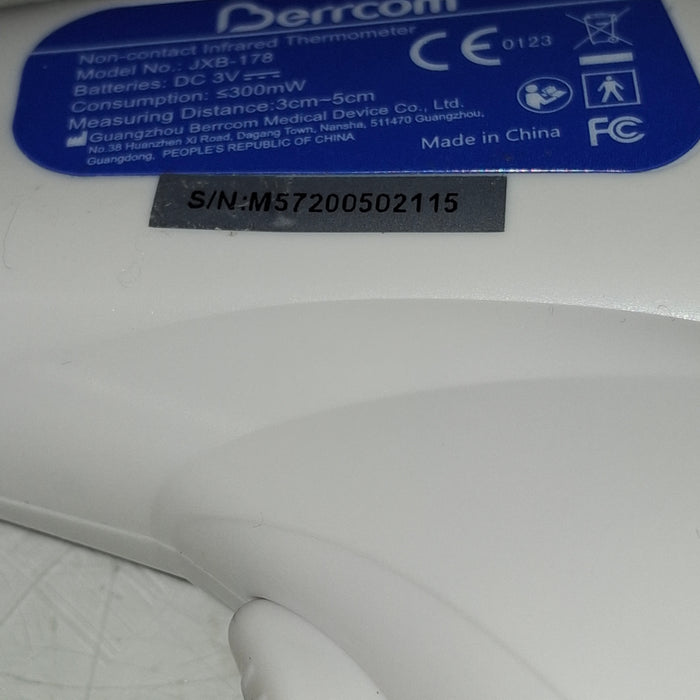 Guangzhou Berrcom Medical Device Co. JXB-178 Non-Contact Thermometer