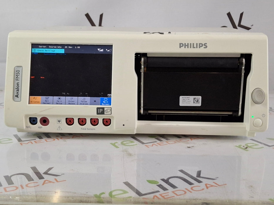 Philips Avalon FM50 Fetal Monitor