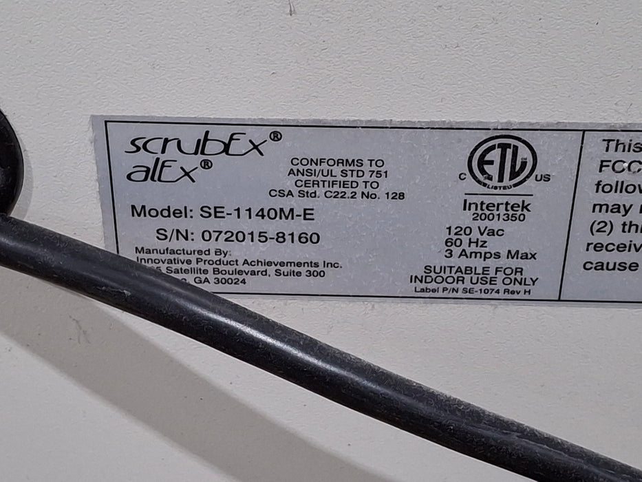 Innovative Products Achievements Inc. ScrubEX alEx SE-1140M-E Linen Sterilizer