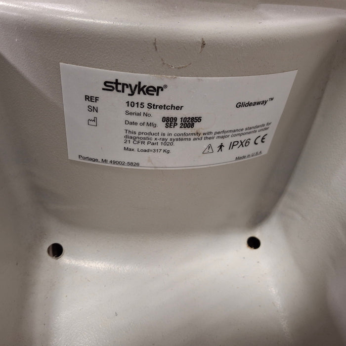 Stryker 1015 Big Wheel Glideaway Stretcher