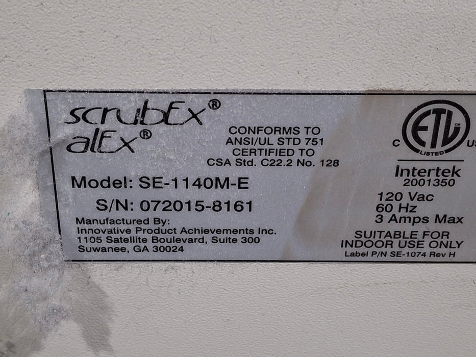 Innovative Products Achievements Inc. ScrubEX alEx SE-1140M-E Linen Sterilizer
