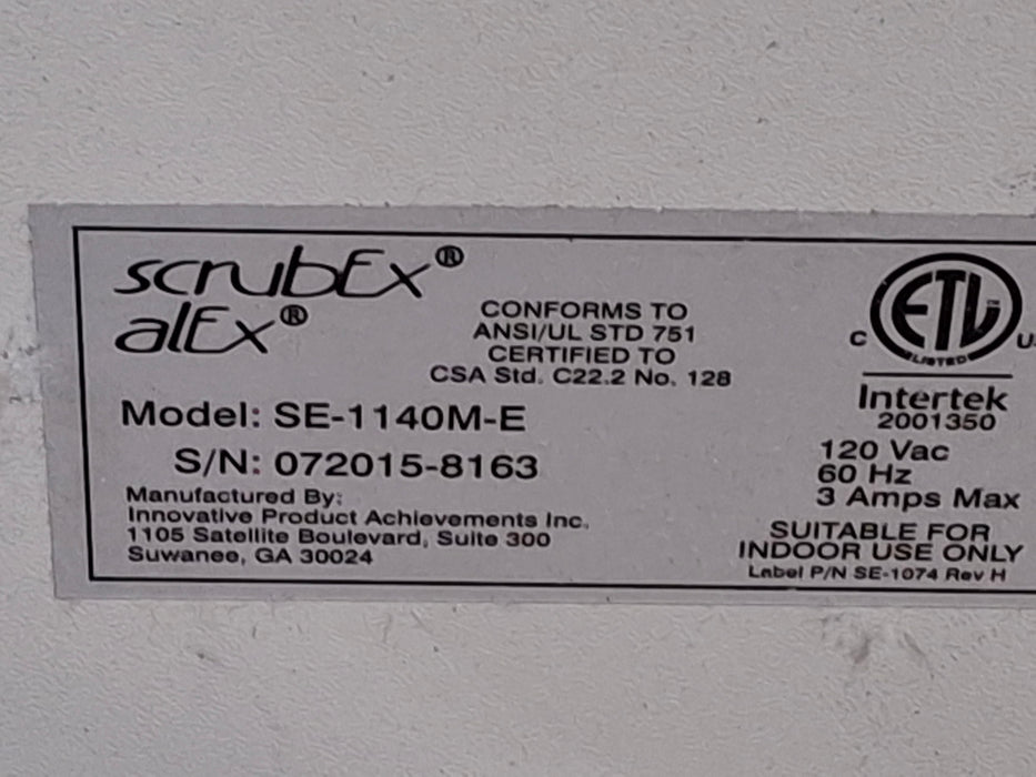 Innovative Products Achievements Inc. ScrubEX alEx SE-1140M-E Linen Sterilizer