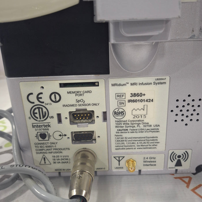 Iradimed MRidium 3860+ w/3861 MRI Infusion Pump