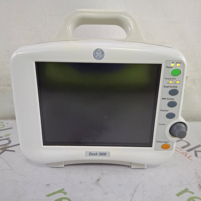 GE Healthcare Dash 3000 - GE/Nellcor SpO2 Patient Monitor