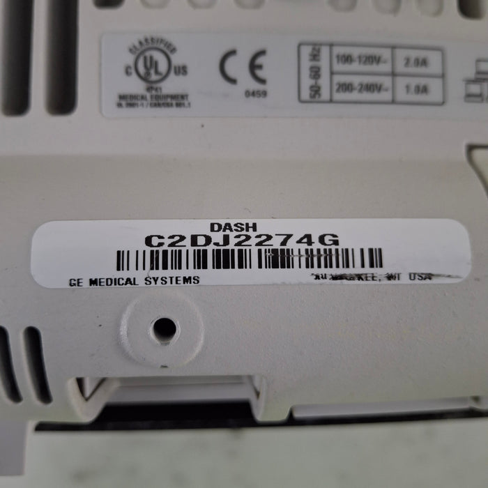 GE Healthcare Dash 3000 - GE/Nellcor SpO2 Patient Monitor