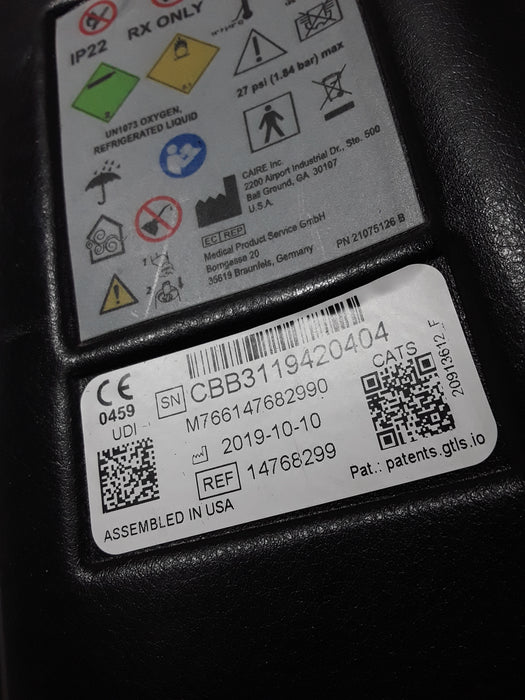 AirSep Corp Caire / Chart Industries Hi Flow Stroller Oxygen Machine