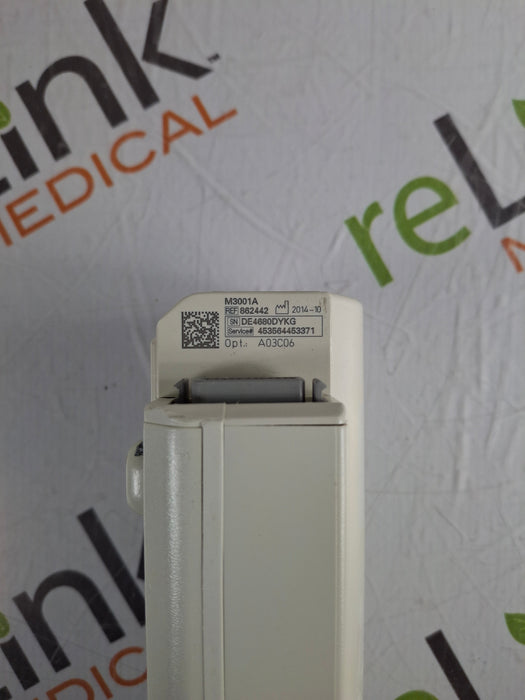 Philips M3001A-A03C06 Masimo SpO2, NIBP, ECG, Temp, IBP MMS Module