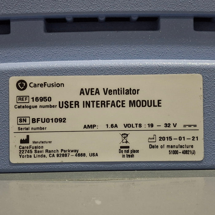 CareFusion Avea Ventilator