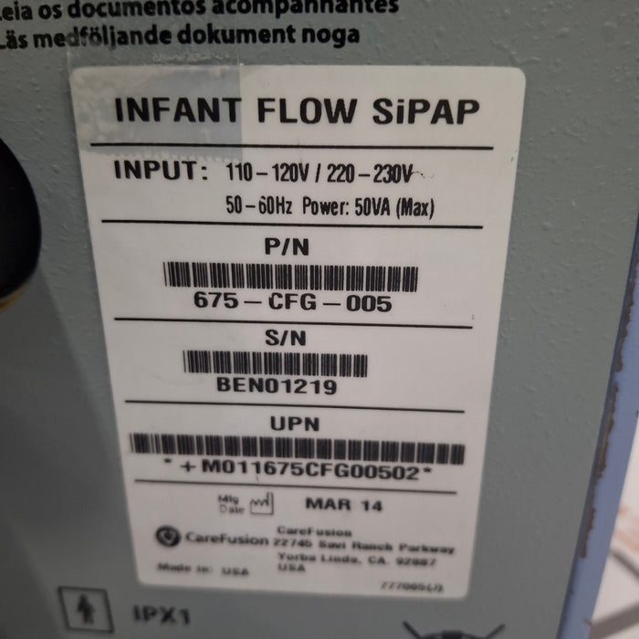CareFusion Infant Flow SIPAP Ventilation System