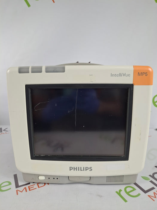 Philips Intellivue MP5 - ECG, Fast SpO2, NIBP, Press, Temp Patient Monitor