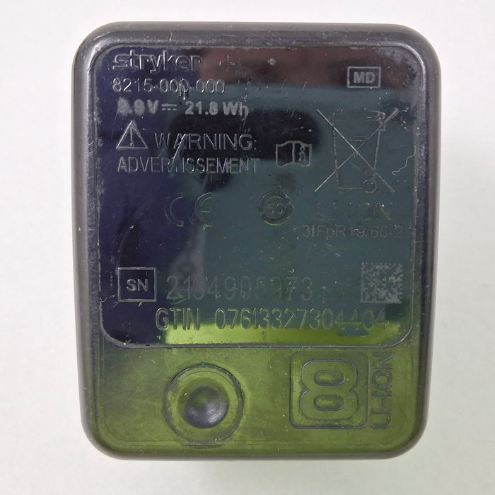 Stryker 8215-000-000 System 8 Large Battery