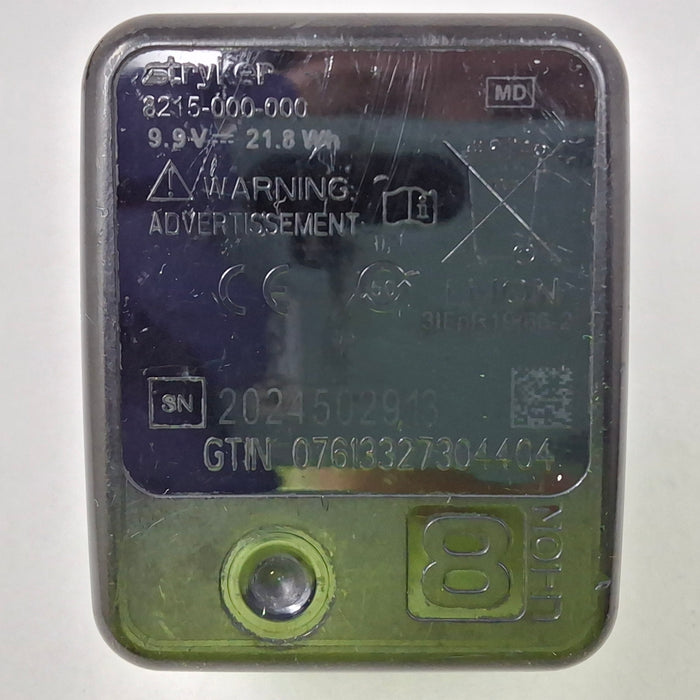 Stryker 8215-000-000 System 8 Large Battery