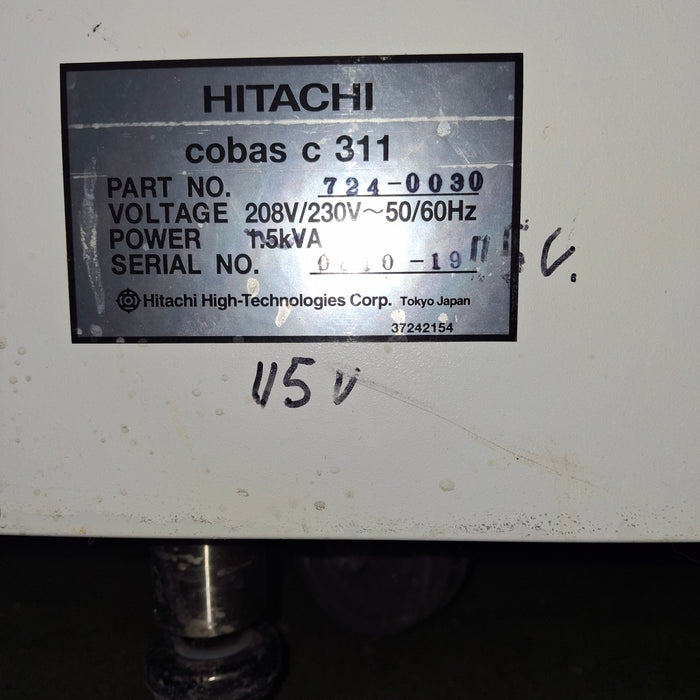 Roche Diagnostics Cobas C311 Chemistry Analyzer