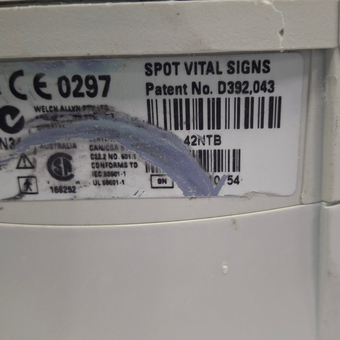 Welch Allyn Spot 420 - NIBP, Temp, Nellcor SpO2 Vital Signs Monitor