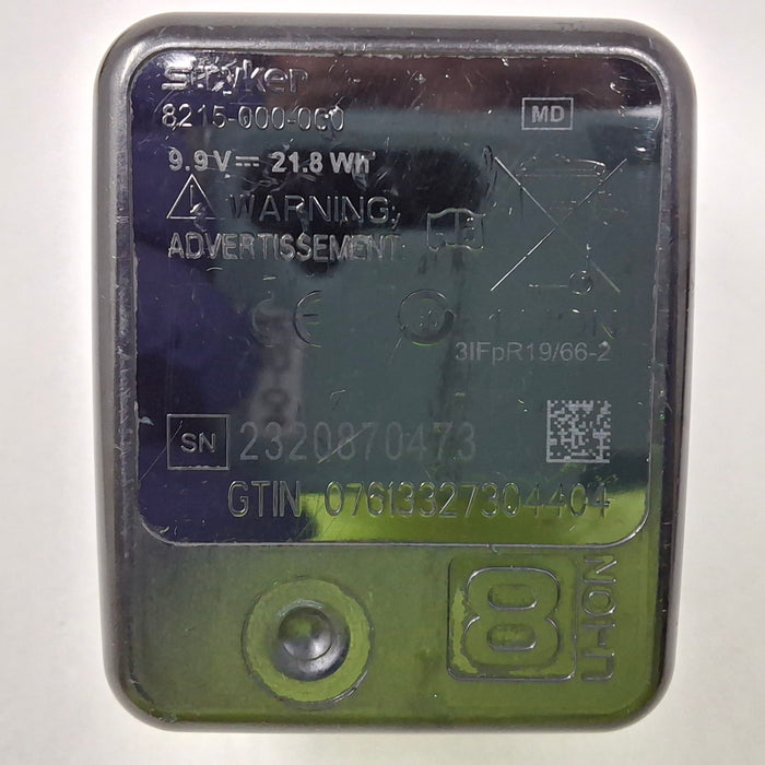 Stryker 8215-000-000 System 8 Large Battery