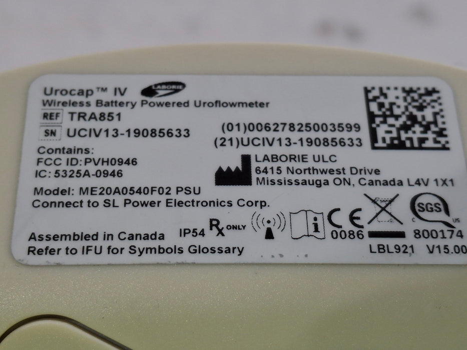 Laborie Urocap IV Uroflowmeter