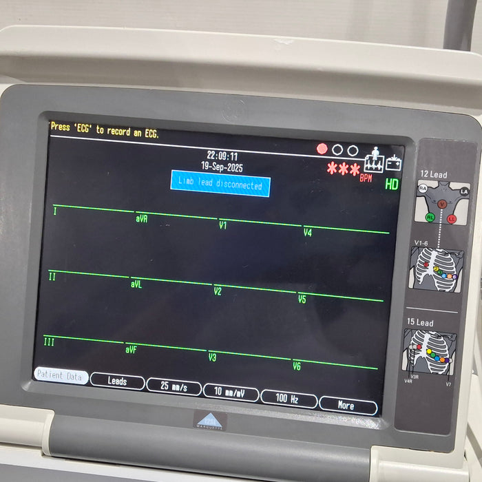 GE Healthcare MAC 5500 HD ECG with CAM Module