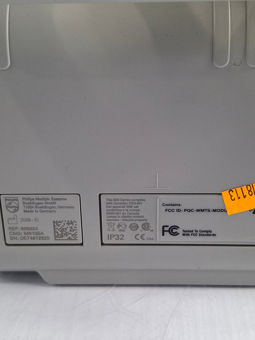 Philips Intellivue MP5 - ECG, Fast SpO2, NIBP, Press, Temp Patient Monitor