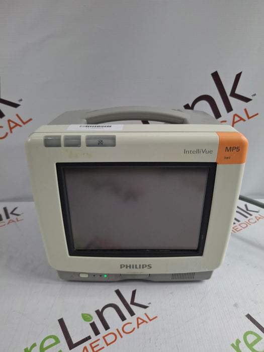Philips IntelliVue MP5 SpO2, ECG, NIBP, IBP, Temp, CO2 Patient Monitor