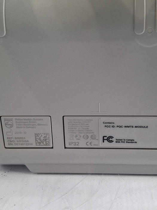 Philips Intellivue MP5 - ECG, Fast SpO2, NIBP, Press, Temp Patient Monitor