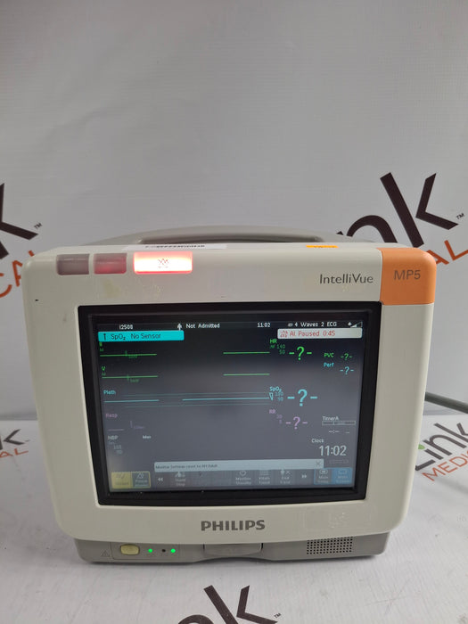 Philips IntelliVue MP5 SpO2, ECG, NIBP, IBP, Temp, CO2 Patient Monitor
