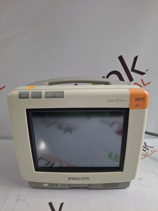 Philips Intellivue MP5 - ECG, Fast SpO2, NIBP, Press, Temp Patient Monitor
