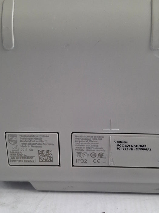 Philips Intellivue MP5 - ECG, Fast SpO2, NIBP, Press, Temp Patient Monitor