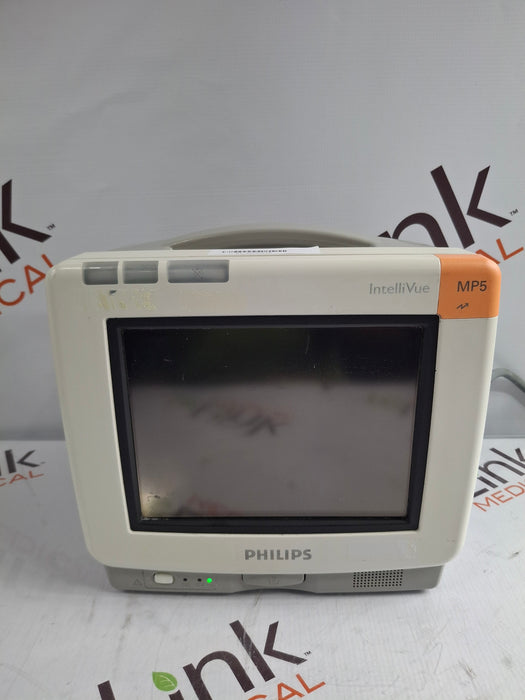 Philips Intellivue MP5 - ECG, Fast SpO2, NIBP, Press, Temp Patient Monitor