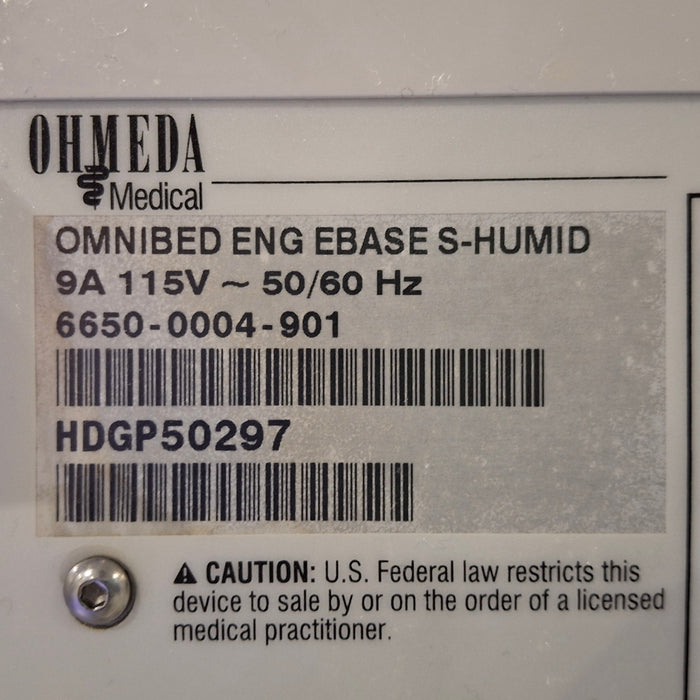 Datex-Ohmeda Giraffe Omnibed Infant Incubator/Warmer