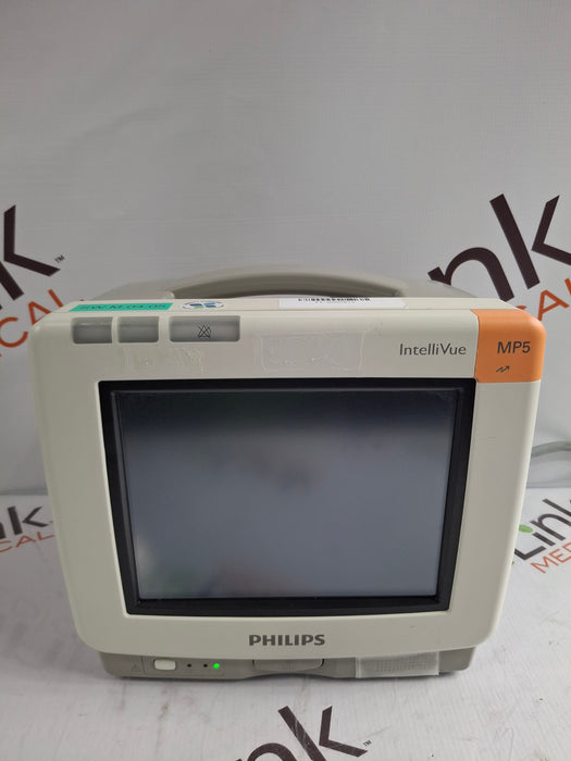 Philips Intellivue MP5 - ECG, Fast SpO2, NIBP, Press, Temp Patient Monitor