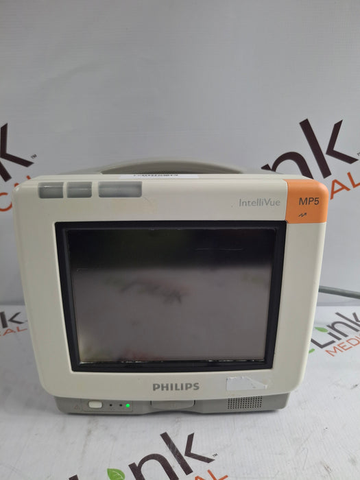 Philips Intellivue MP5 - ECG, Fast SpO2, NIBP, Press, Temp Patient Monitor