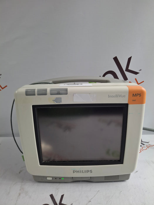 Philips Intellivue MP5 - ECG, Fast SpO2, NIBP, Press, Temp Patient Monitor