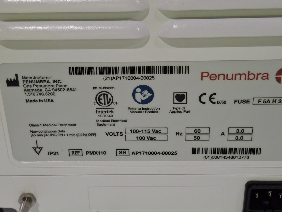 Penumbra PMX110 Max Pump Aspirator