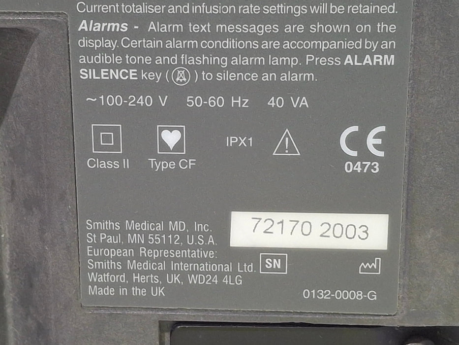 Graseby 3400 Syringe Pump