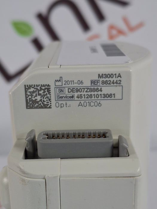 Philips M3001A-A01C06 Fast SpO2, NIBP, ECG, Temp, IBP MMS Module