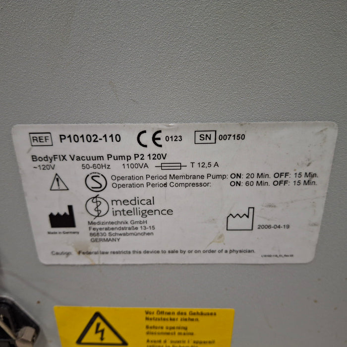 Medizintechnik GmbH BodyFix Vacuum Pump P2 120V