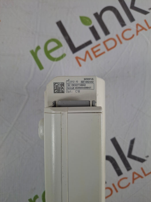 Philips M3001A-C18 Fast SpO2, NIBP, 12 lead ECG, Temp, IBP MMS Module