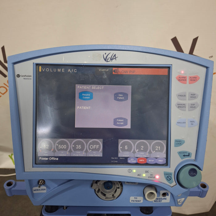 Viasys Healthcare Vela Ventilator