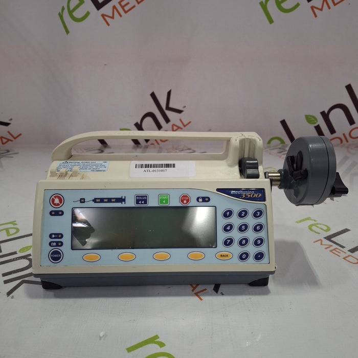 Smiths Medical Medfusion 3500 Syringe Infusion Pump