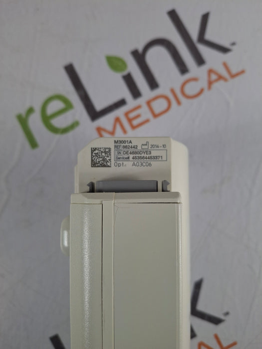 Philips M3001A-A03C06 Masimo SpO2, NIBP, ECG, Temp, IBP MMS Module